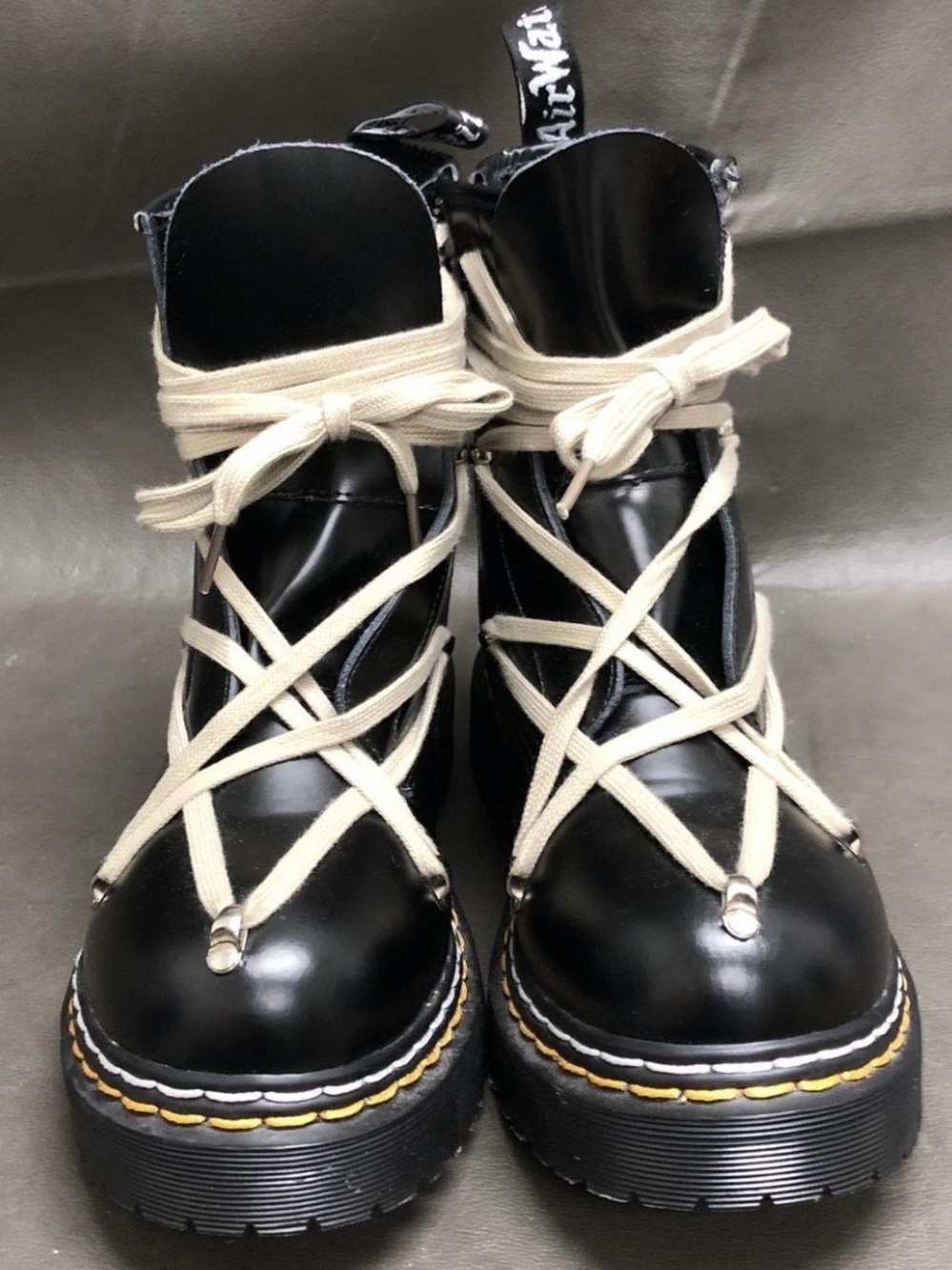 NWOT Rare/Discontinued Rick Owen’s x Dr Marten Jumbo Lace Sz UK 7, US M8, US W9